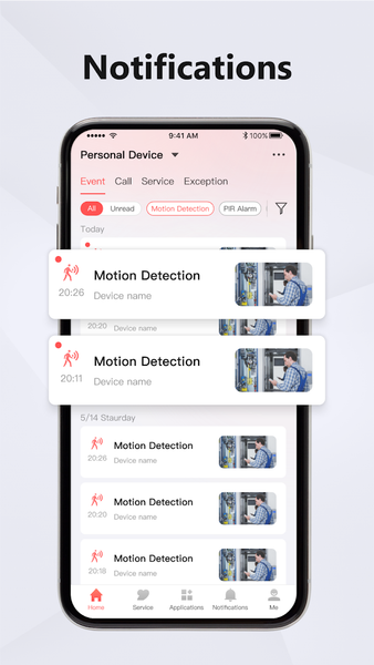 Hik-Connect - for End User - Image screenshot of android app
