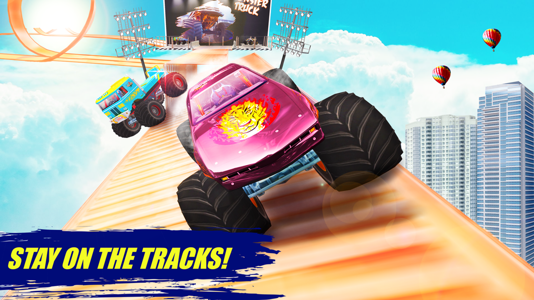 Monster Truck Car Stunt Games - عکس بازی موبایلی اندروید