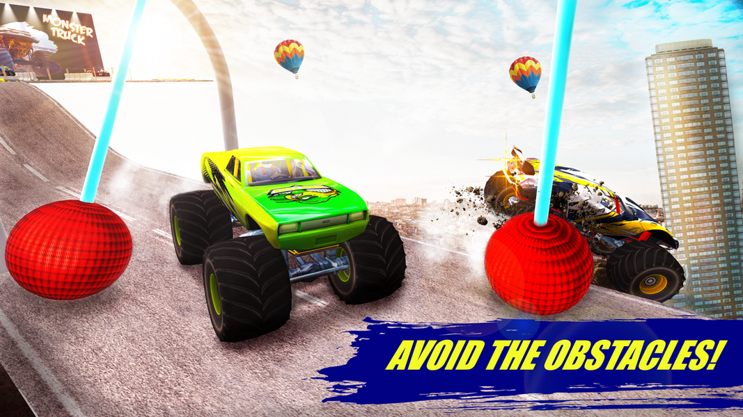 Monster Truck Car Stunt Games - عکس بازی موبایلی اندروید