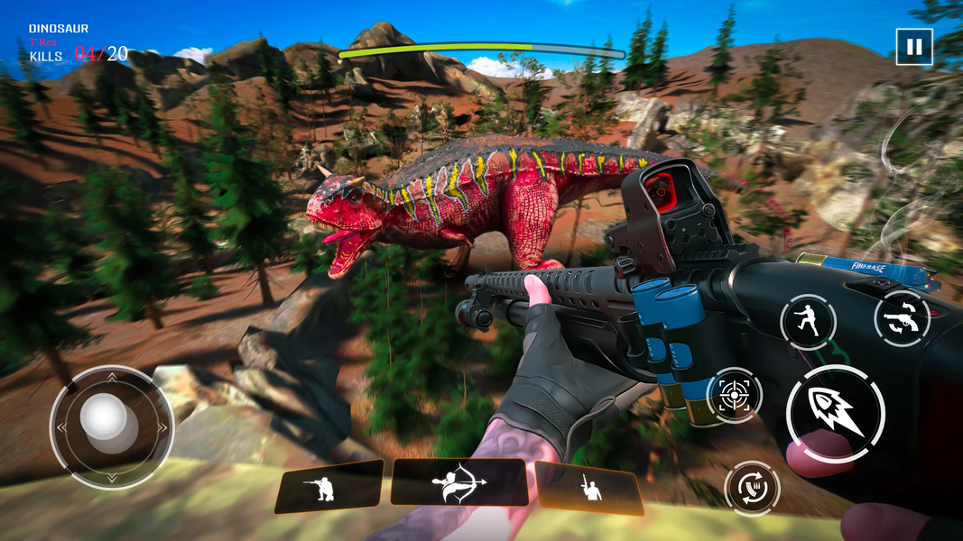 Dino Hunting - Dinosaur Hunter - عکس بازی موبایلی اندروید