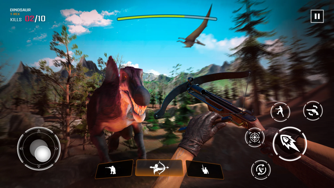 Dino Hunting - Dinosaur Hunter - عکس بازی موبایلی اندروید