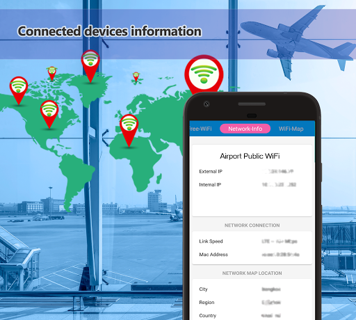 Free Wifi Connect Network Map & 4G Share Hotspot - Image screenshot of android app