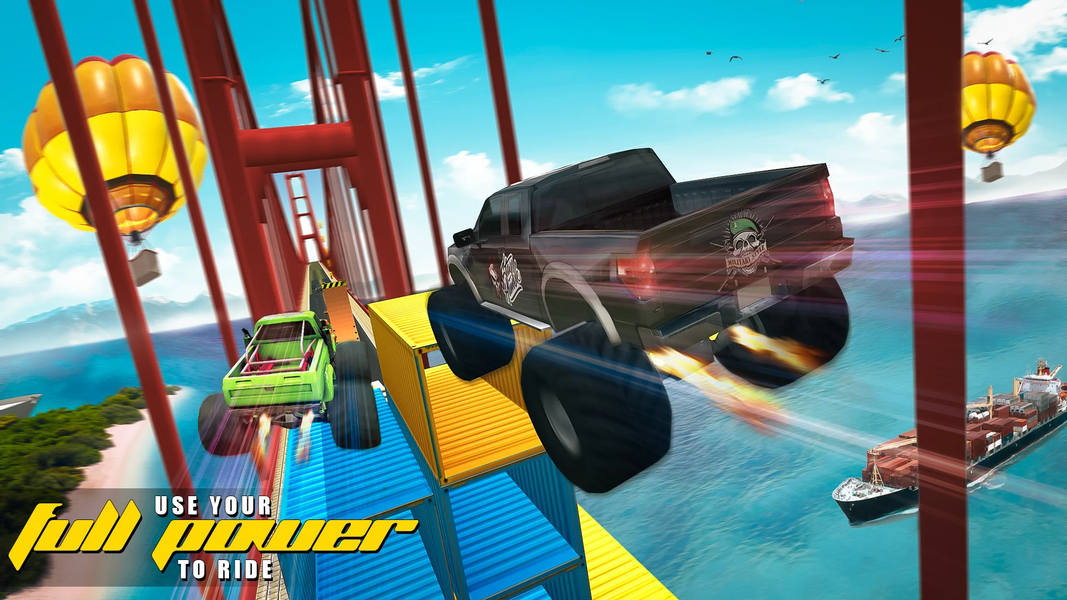 Extreme Car - stunt car games - عکس بازی موبایلی اندروید