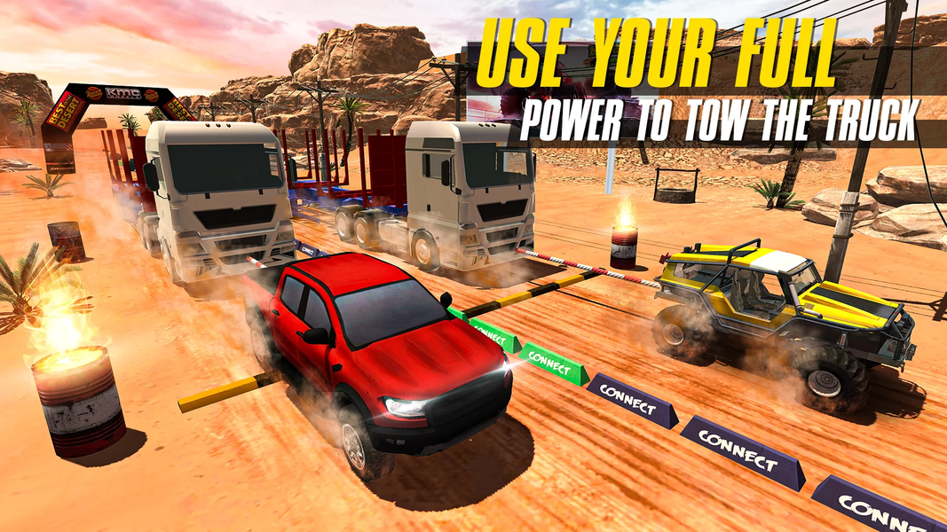 Truck Towing Race - Tow Truck - Gameplay image of android game