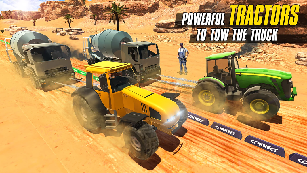 Truck Towing Race - Tow Truck - Gameplay image of android game