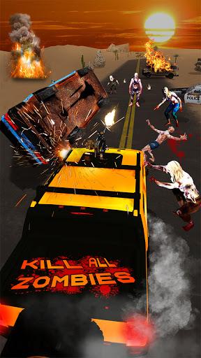 Drive Die Repeat: Zombie Roadkill Games - Image screenshot of android app