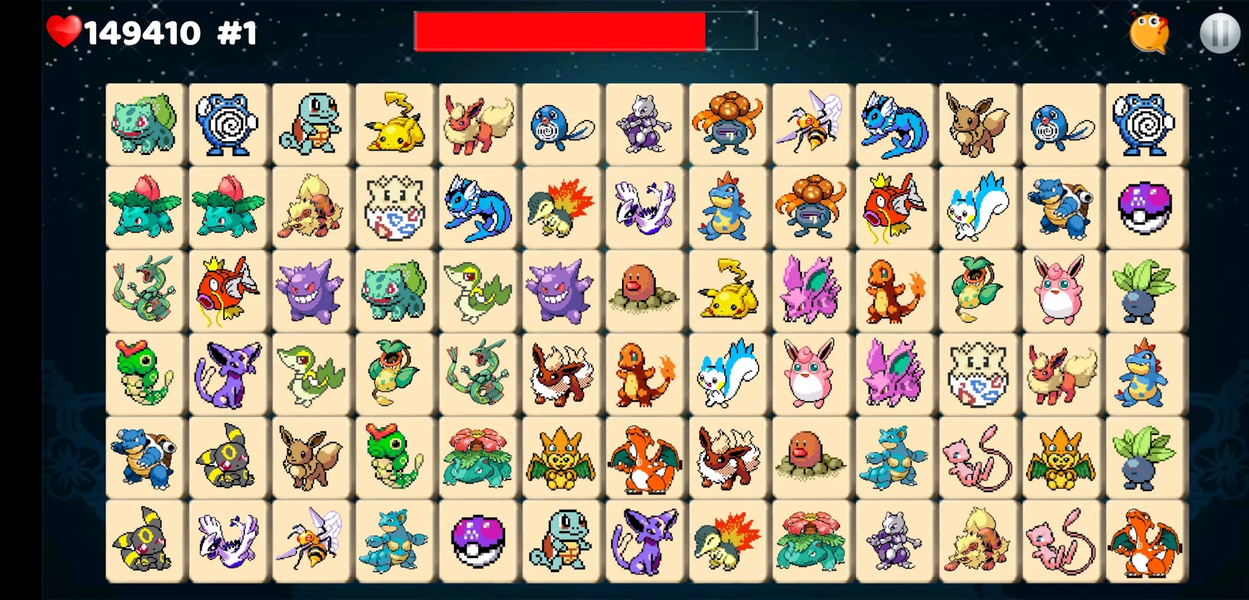 Pokepix Connect - Tile Match - Gameplay image of android game