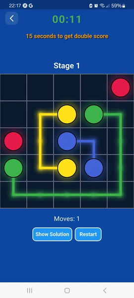 Connect The Dots - عکس بازی موبایلی اندروید