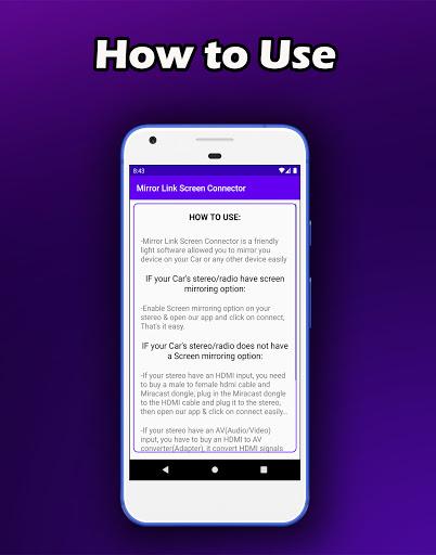MirrorLink - Image screenshot of android app