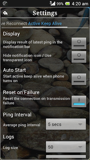 Connection Stabilizer Booster - Image screenshot of android app
