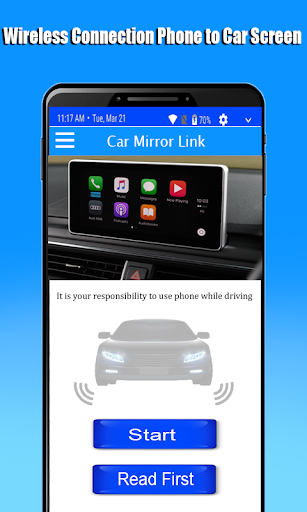 Mirror Link Phone to car - عکس برنامه موبایلی اندروید