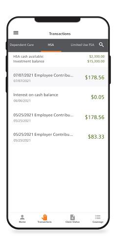 Optum Financial - Image screenshot of android app