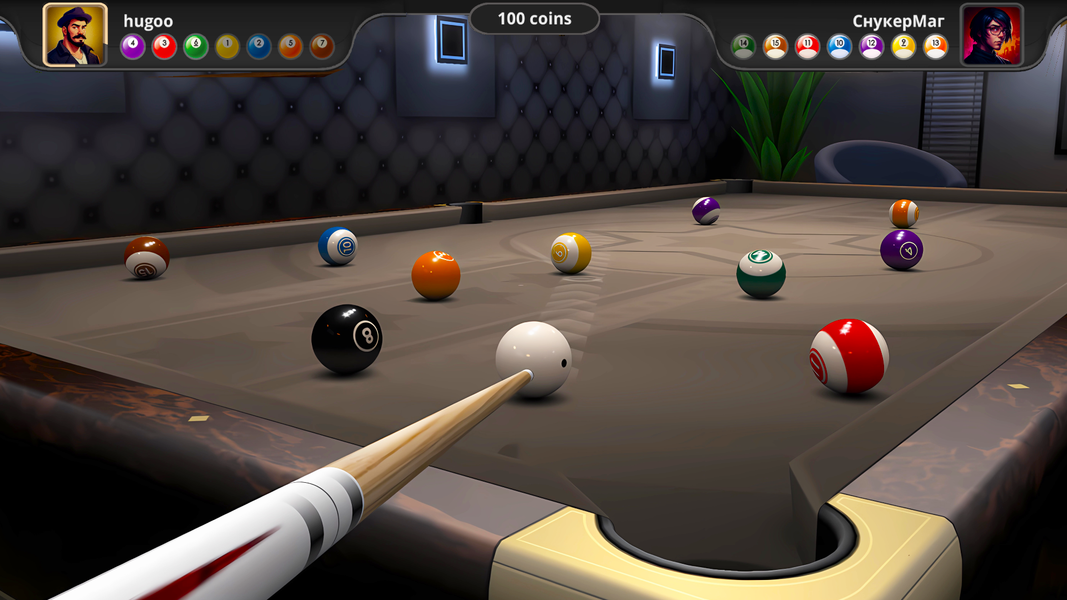 Billiards - ۸ Ball Pool - عکس بازی موبایلی اندروید