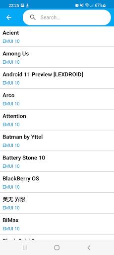 Themes for MagicOS & EMUI - عکس برنامه موبایلی اندروید