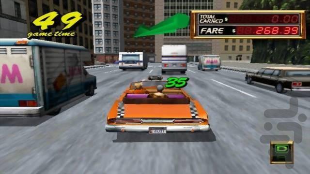 Crazy Taxi 2 - Gameplay image of android game