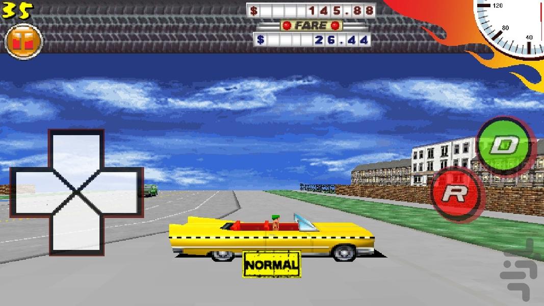 Crazy Taxi 3D - Gameplay image of android game