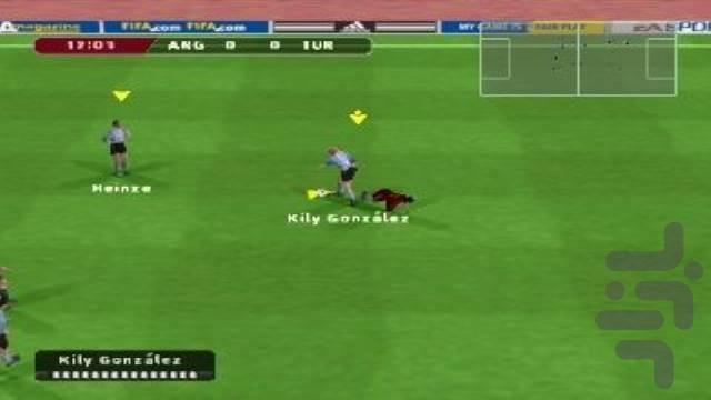 فیفا 2005 - عکس بازی موبایلی اندروید