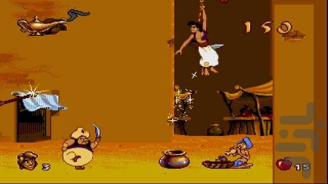 علاءالدین دیزنی سگا - عکس بازی موبایلی اندروید