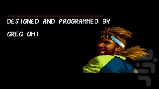 تنیس آندره آغاسی - عکس بازی موبایلی اندروید