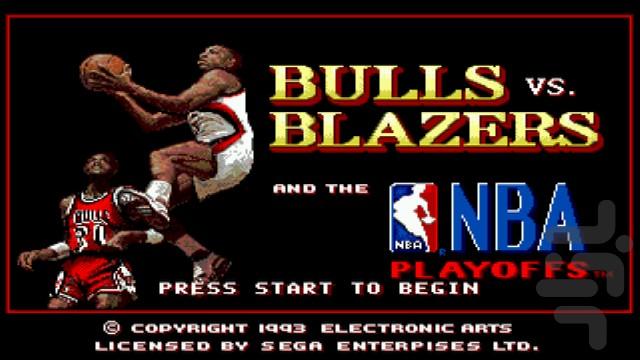 Bulls vs Blazers and NBA Playoffs - عکس بازی موبایلی اندروید