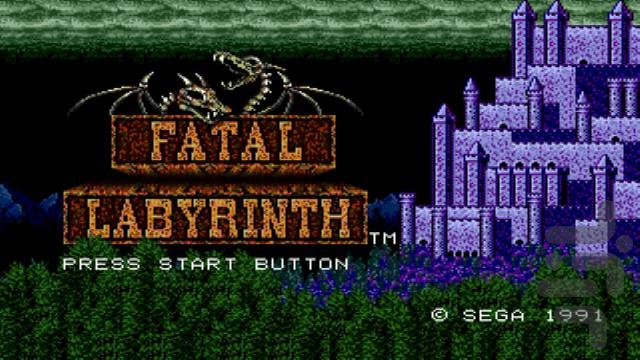 Fatal Labyrinth - Gameplay image of android game