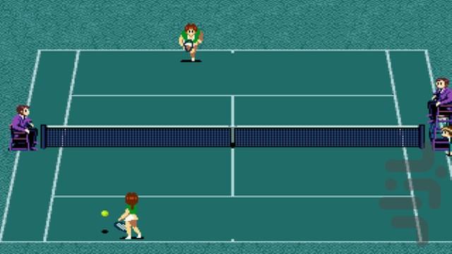 Jennifer Capriati Tennis - Gameplay image of android game