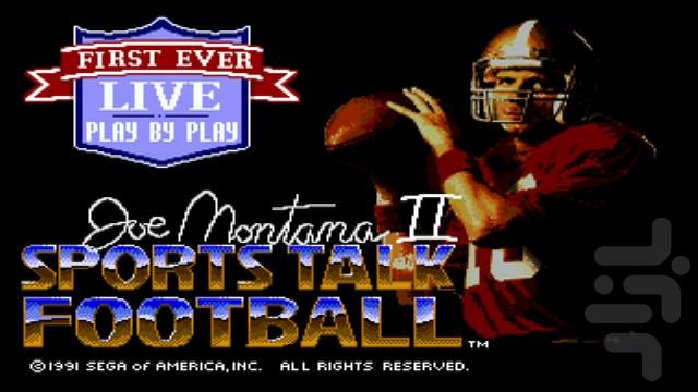 Joe Montana II Sports Talk Football - عکس بازی موبایلی اندروید