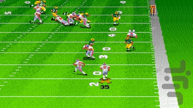 فوتبال آمریکایی مدن NFL 98 - Gameplay image of android game
