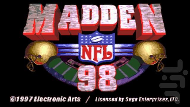 فوتبال آمریکایی مدن NFL 98 - Gameplay image of android game
