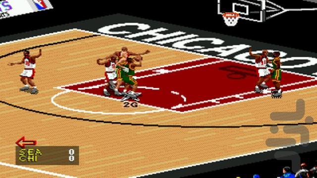 بسکتبال NBA Live 98 - عکس بازی موبایلی اندروید