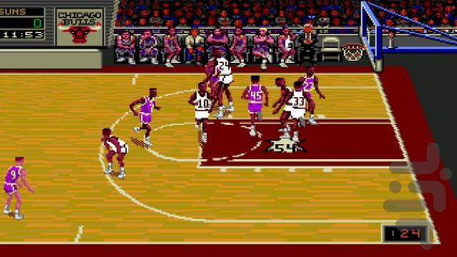 NBA Showdown 94 - Gameplay image of android game