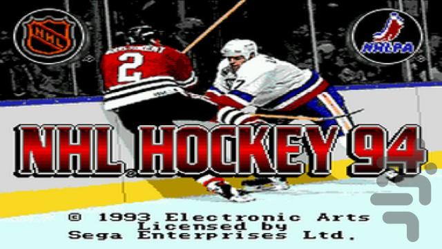 هاکی NHL 94 - عکس بازی موبایلی اندروید