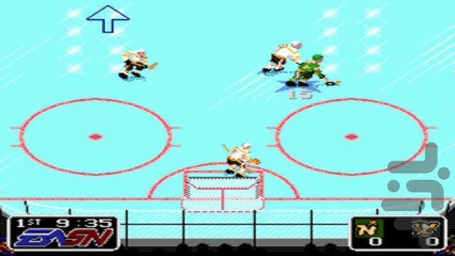 NHLPA Hockey 93 - Gameplay image of android game