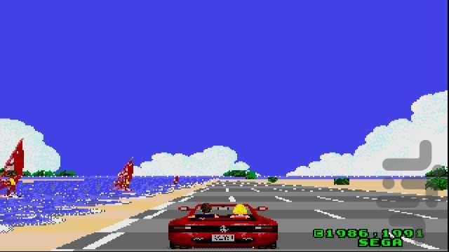 OutRun - Gameplay image of android game