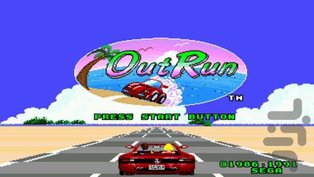 OutRun - عکس بازی موبایلی اندروید