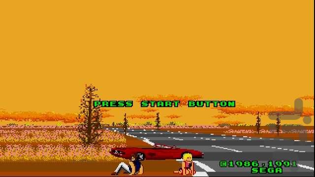 OutRun - Gameplay image of android game