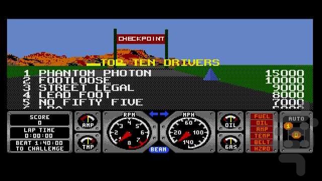 مسابقه درایوین - عکس بازی موبایلی اندروید