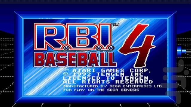 RBI Baseball 4 - Gameplay image of android game