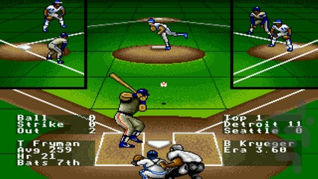 RBI Baseball 4 - Gameplay image of android game