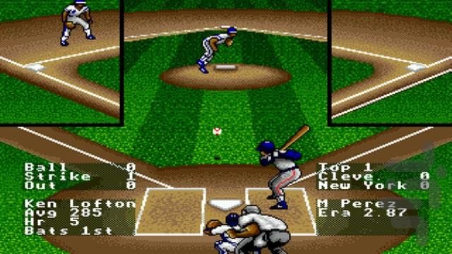 RBI Baseball 93 - Gameplay image of android game