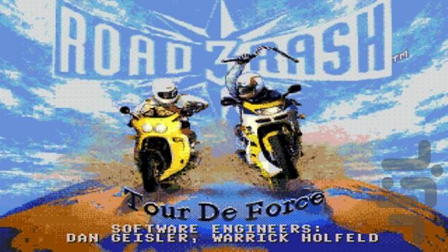 Road Rash 3 - Gameplay image of android game