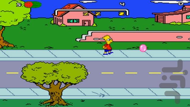 سیمپسونها: کابوس بارت - Gameplay image of android game