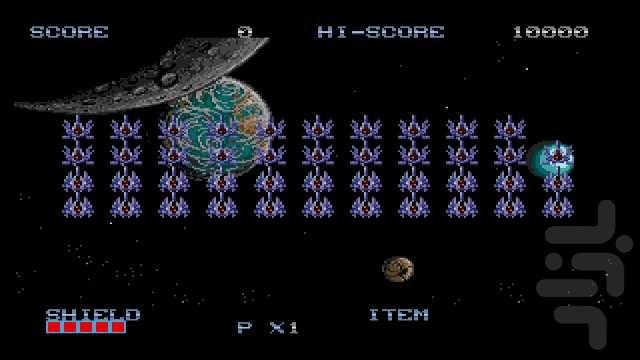 مهاجمان فضایی ۹۱ - عکس بازی موبایلی اندروید