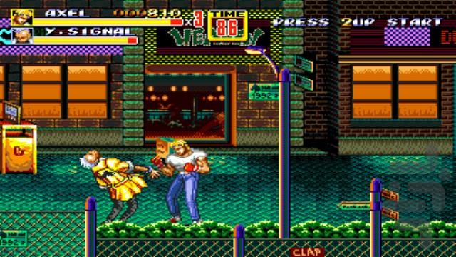 Streets of Rage 2 - Gameplay image of android game