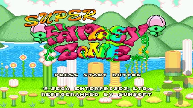 Super Fantasy Zone - Gameplay image of android game