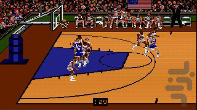 تیم بسکتبال آمریکا - عکس بازی موبایلی اندروید