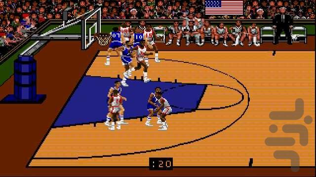 تیم بسکتبال آمریکا - عکس بازی موبایلی اندروید