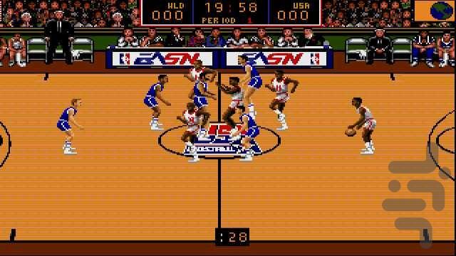 تیم بسکتبال آمریکا - عکس بازی موبایلی اندروید