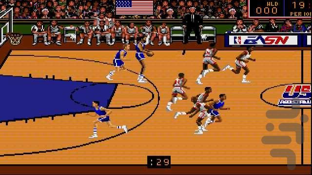 تیم بسکتبال آمریکا - عکس بازی موبایلی اندروید