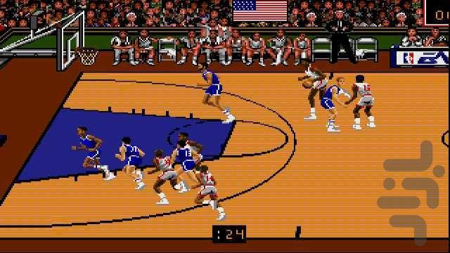 تیم بسکتبال آمریکا - عکس بازی موبایلی اندروید